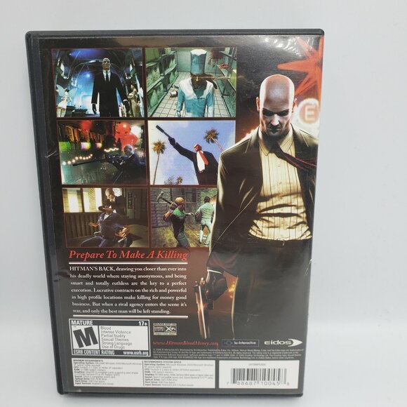 Hitman Blood Money Windows PC Game DVD-ROM 2006 Disc with Manual and Case - Picture 2 of 9